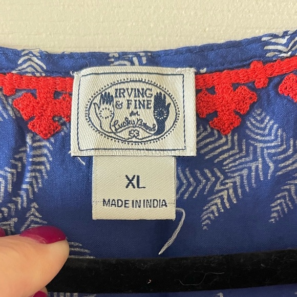 Irving & Fine blouse • Women’s XL - Picture 3 of 7